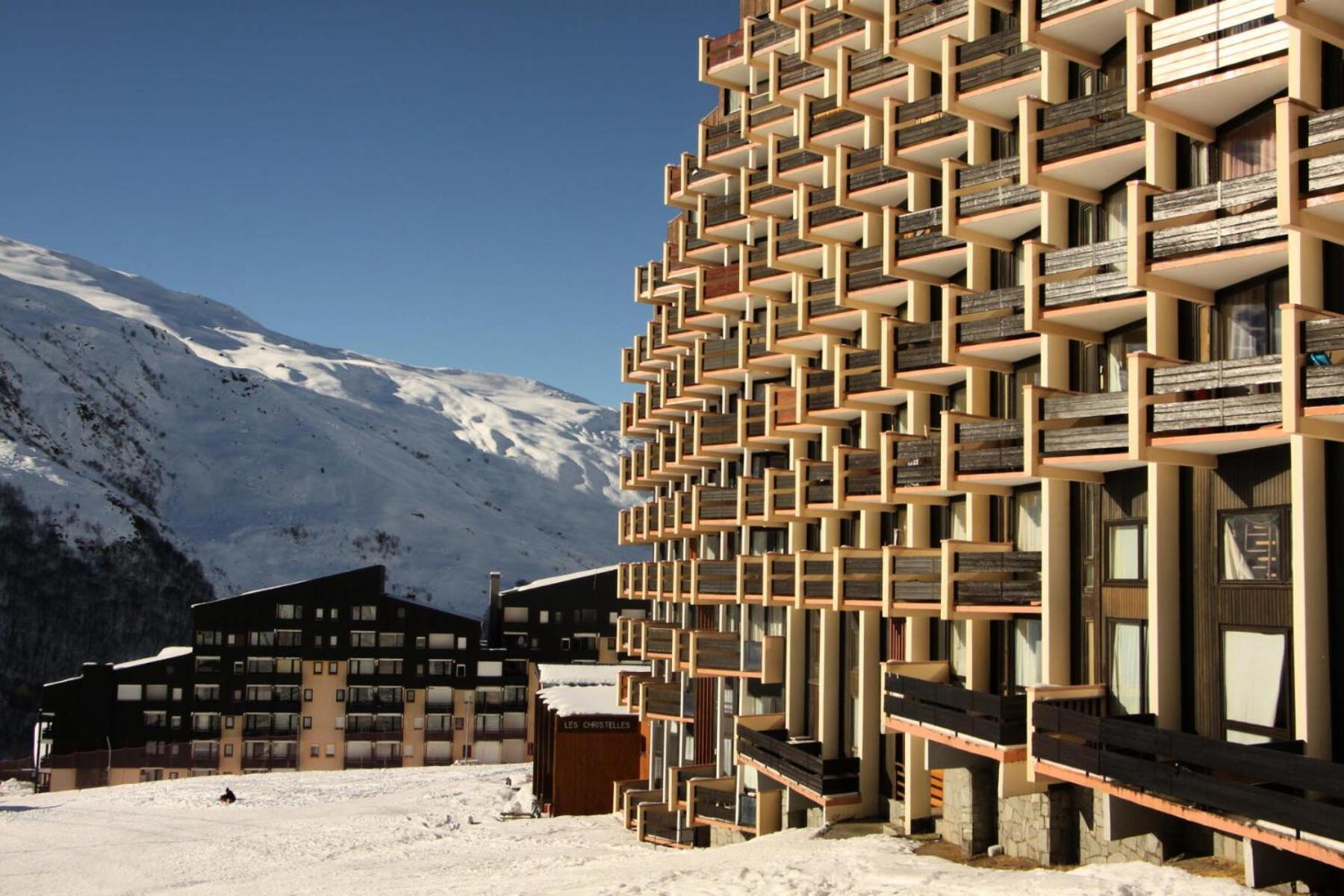 Residence Caron - Studio Moderne Et Lumineux - Depart Et Retour Skis Aux Pieds - Balcon Mae-3314 Saint-Martin-de-Belleville Bagian luar foto