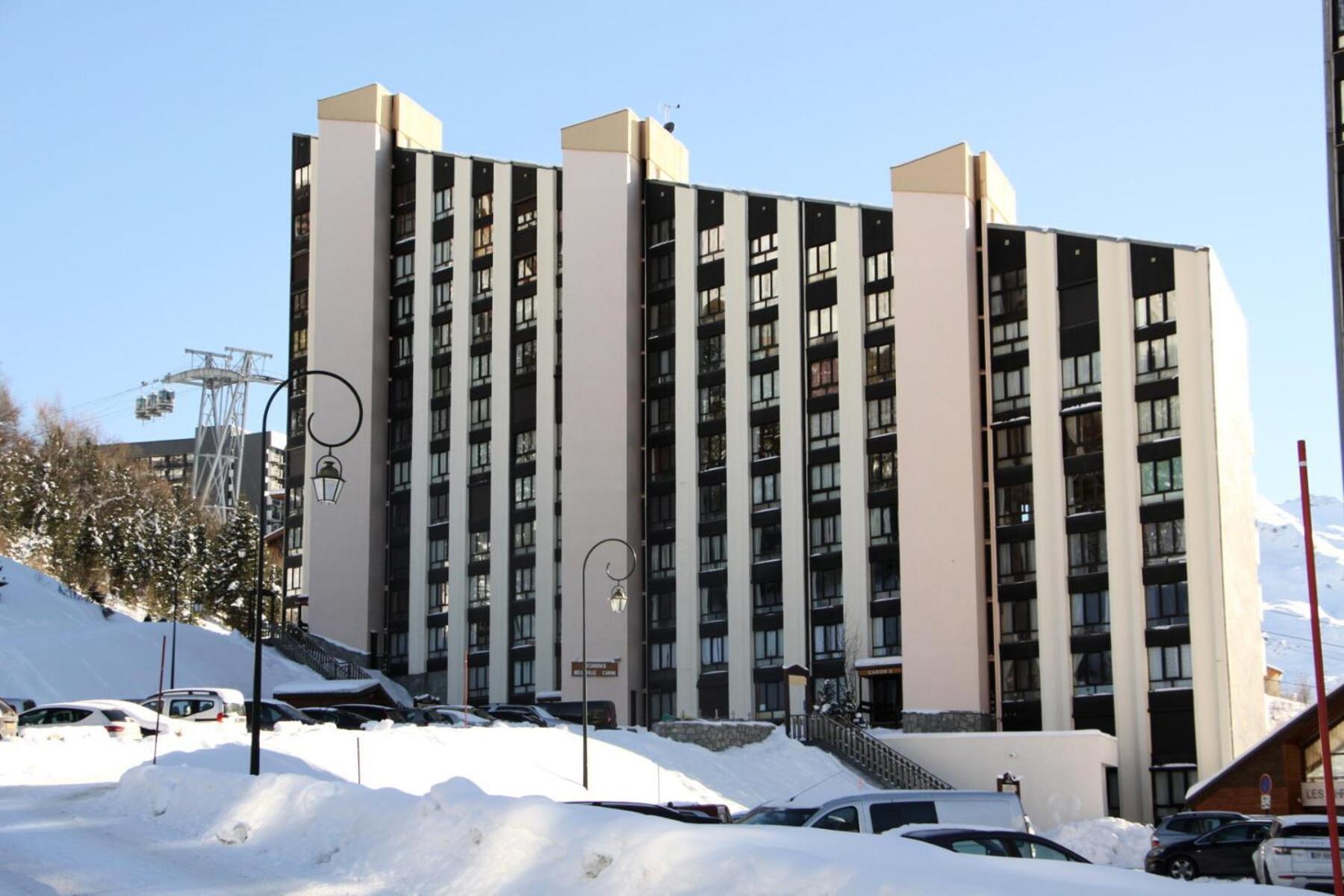 Residence Caron - Studio Moderne Et Lumineux - Depart Et Retour Skis Aux Pieds - Balcon Mae-3314 Saint-Martin-de-Belleville Bagian luar foto